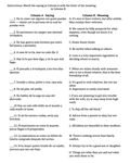 Matching Quiz