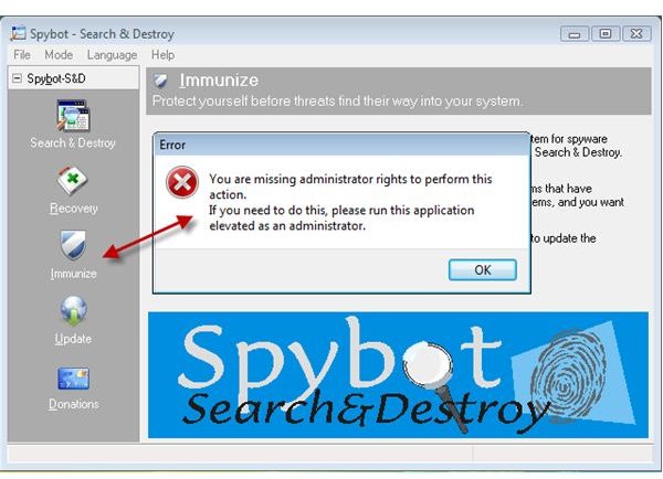 spybot search and destroy free immunization