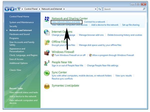 Windows Vista Broadband Connection Problem