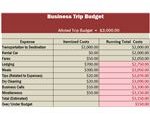 Overbudget Alert