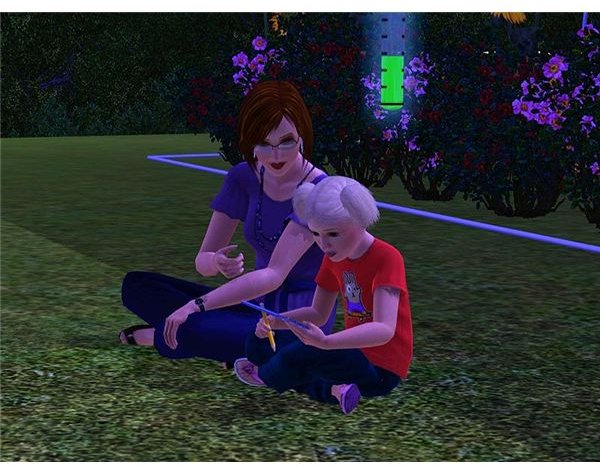 Do children do homework sims 3