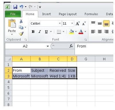 Learn How To Insert Outlook Email In Excel