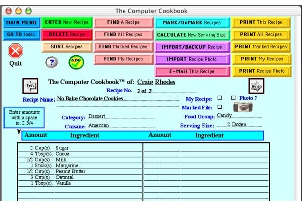 best cookbook software for mac