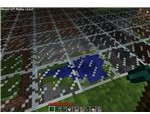 A Skylight Above a Mineshaft in Minecraft
