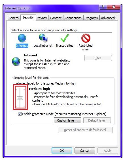 Internet Explorer Fix For Vista