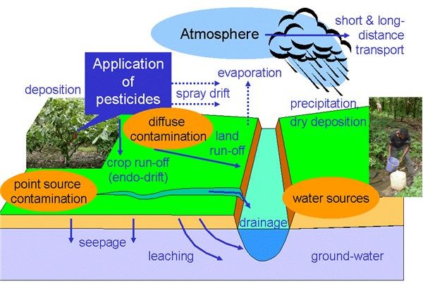 insecticides and pesticides water pollution