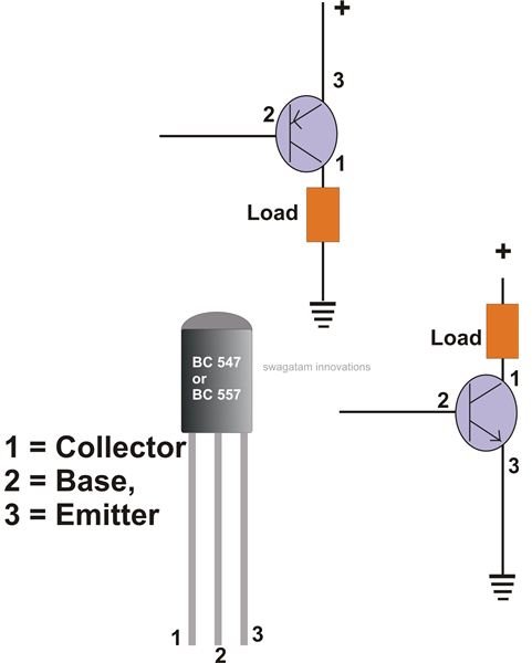 How To Make Simple Electronic Circuits Using Transistor Bc