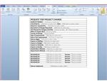 Request for Project Change