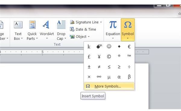 Shortcut To Degrees Symbol Microsoft Word