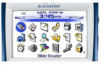 one of the first bible apps on the blackberry the noah bible study ...