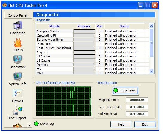 Hot cpu tester pro 441 serial driver