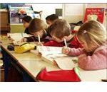 Elementary Students Writing