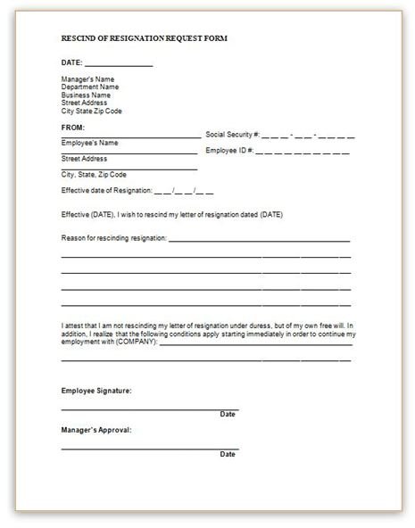 form notice employment of termination of