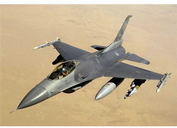 Army Airplanes Pictures Identification of Military Airplanes--The F-16 Fighting Falcon
