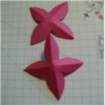 crease the petals