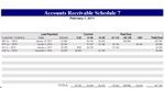 Free Samples of Accounting Schedules & How to Use Them