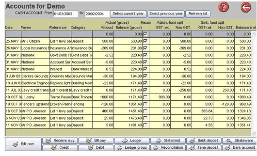 Financial Ledger Template