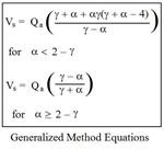 Generalized Method Equations