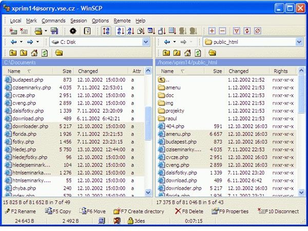 download winscp show hidden files