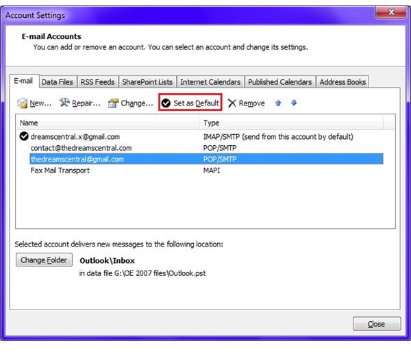 Changing the email address on my microsoft onenote account