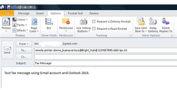 gmail fax to email setup