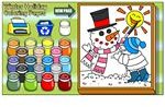 Kaboose Christmas Coloring Game