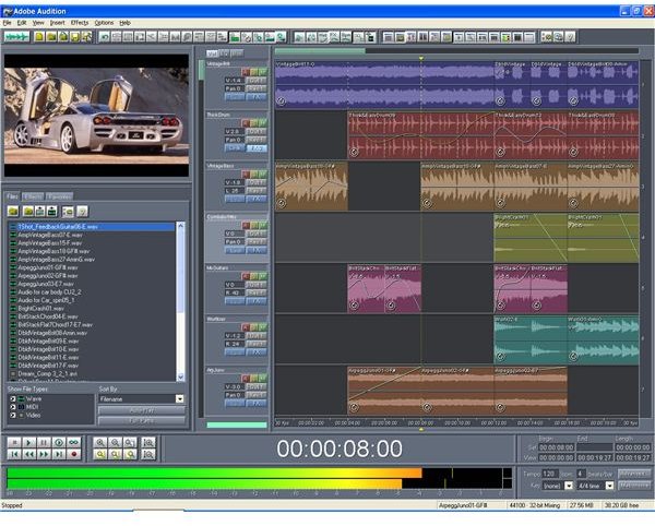 adobe audition recording studio software