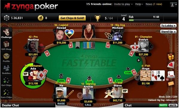 zynga texas holdem poker online free