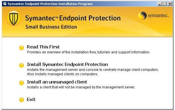 symantec small business edition