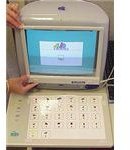 Computer with Touch Screen and Adapted Keyboard