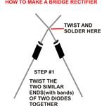 How to Build a Bridge Rectifier, Step one, Image