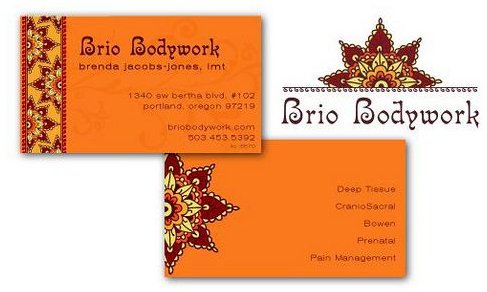 Ideas And Examples For Massage Therapist Business Cards