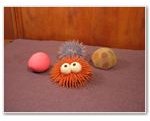 Squeeze toys help kids to focus.