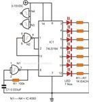 How to Make an LED Moving Sign Display, Circuit Diagram, Image
