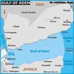 Gulf of Aden. Credit: wordatlas.com