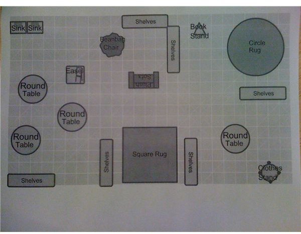 Preschool Classroom Floor Plan