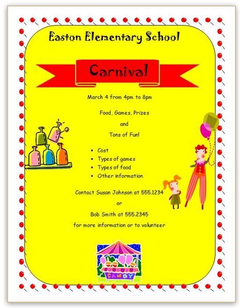 School Fete Clipart