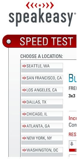 speakeasy speedtest dsl