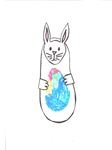 Easter Bunny with Egg