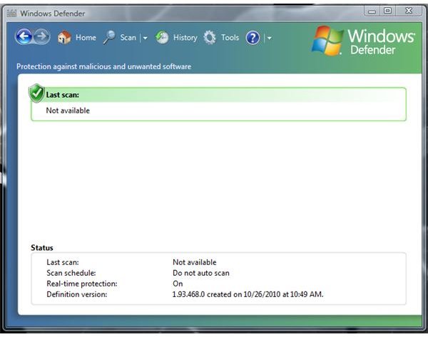 Windows Vista Antispyware 2010