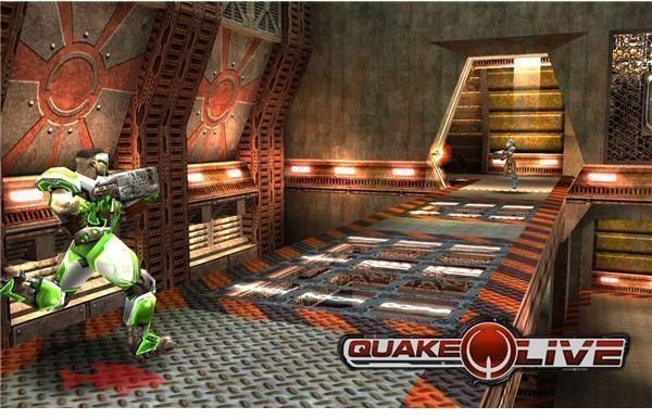 As you can see, Quake Live’s graphics are not bad