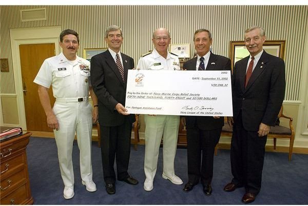 800px-US Navy 020911-N-2383B-654 CNO and MCPON accept a donation from the Navy League