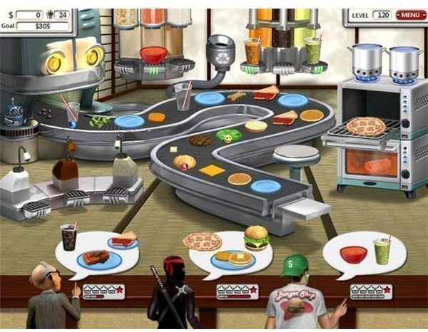 Burger Shop 2 game screenshot