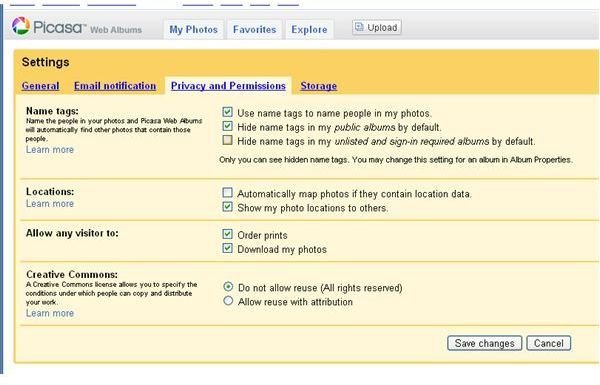 Identify people with Picasa Face Recognition