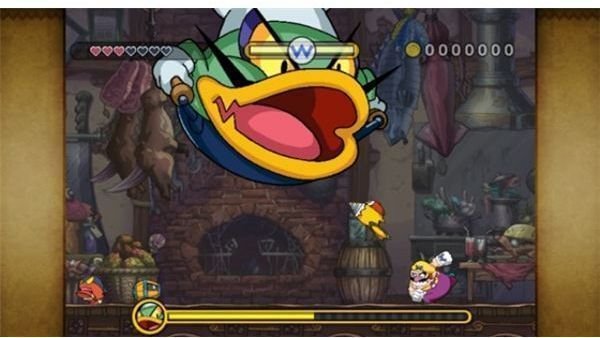 Boss Fight in Wario Land: Shake It!