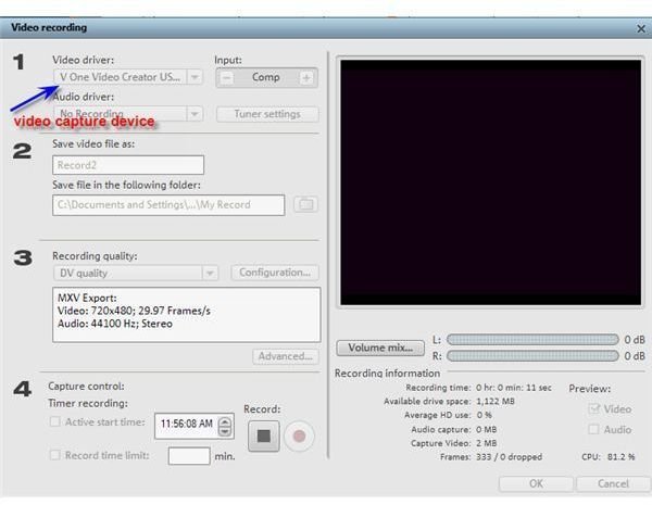 Magix Music Maker - Video Recording