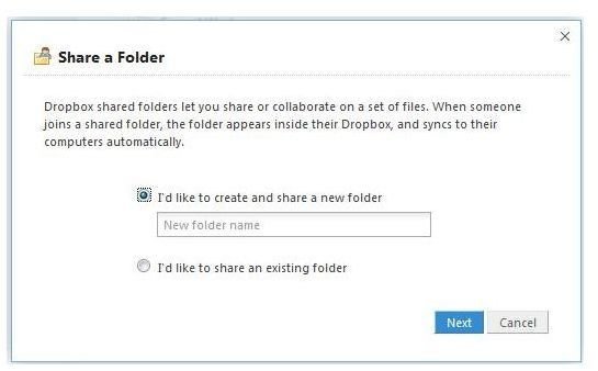 Dropbox is easy to use