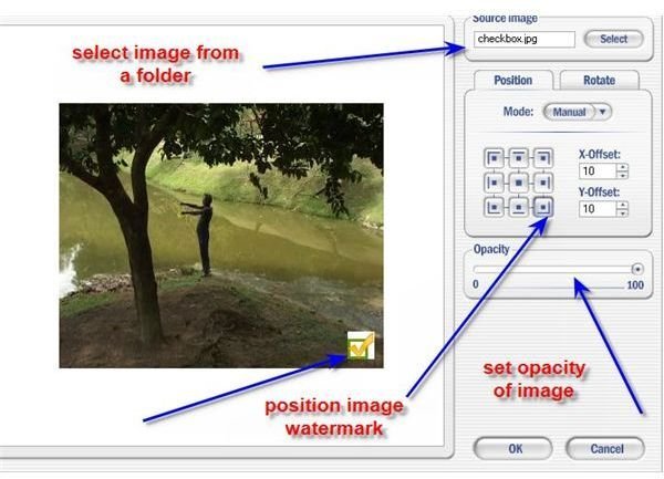 Watermark Factory image settings