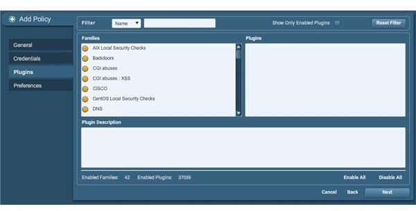 Choosing Scanner Plugins