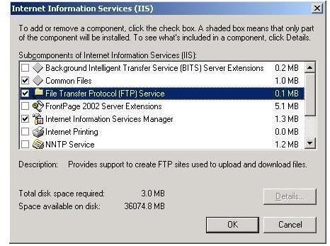 3. Set up FTP